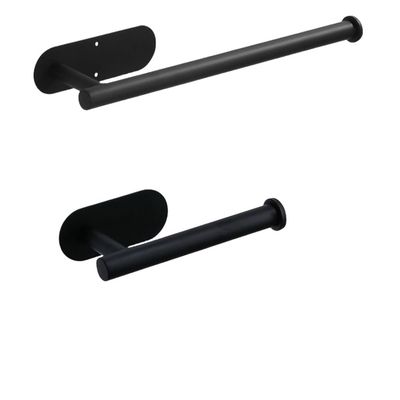 Self-Adhesive Stainless Steel Paper Towel Holder