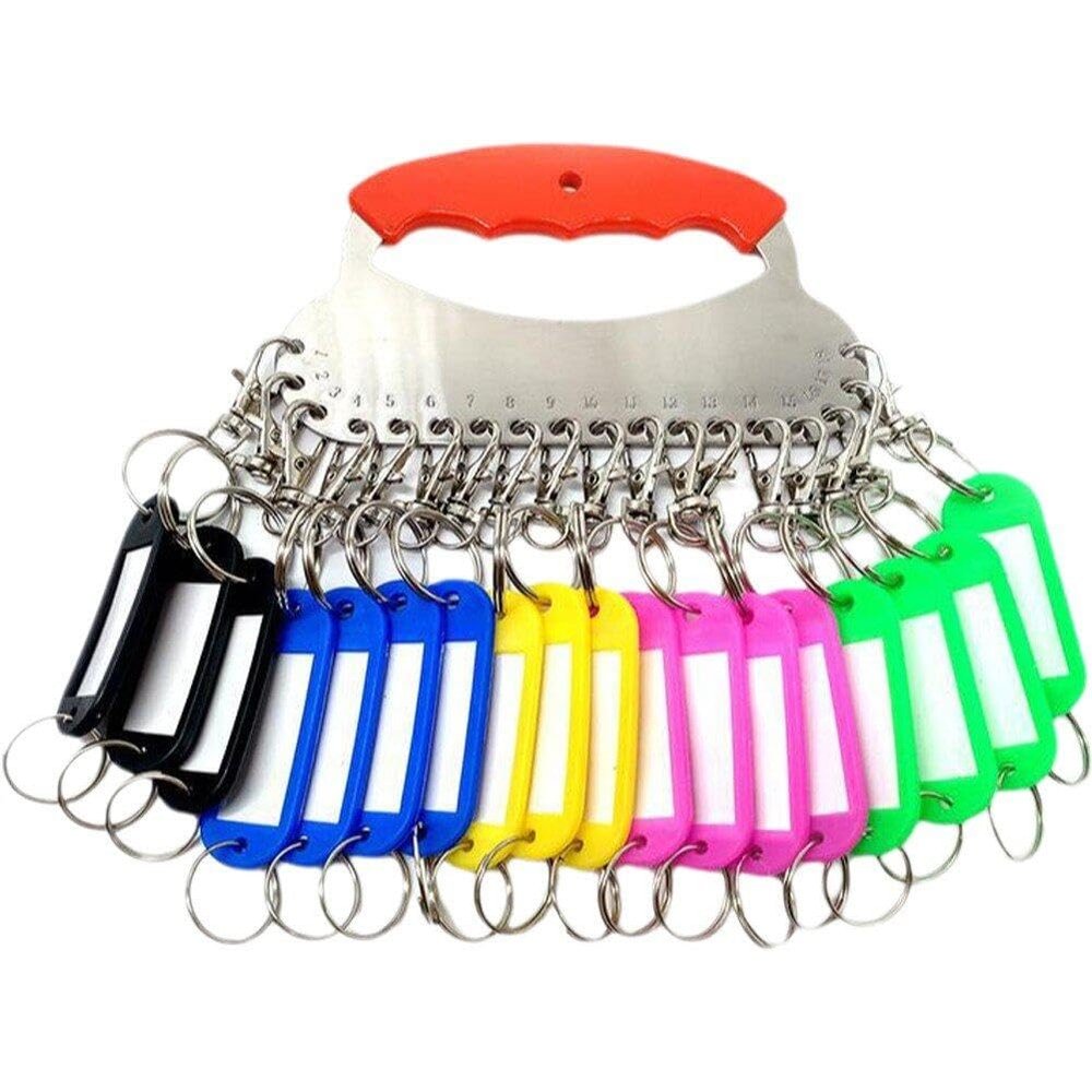 Luxylei Metal Key Organizer and Label Holder