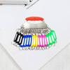 Luxylei Metal Key Organizer and Label Holder view 4