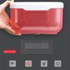 Drill-Free Waterproof Toilet Paper Holder, Pink view 4