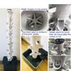 RRrawgff Hydroponic Grow Kit, 45 Holes, 15-Tier System with Movable Water Tank view 2