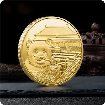 BDJAOZALL Collection of Chinese Tourist Attractions Gold-Plated Challenge Coins