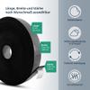 diconfa EPDM Closed-Cell Rubber Self-Adhesive Sealing Tape, 90 mm x 10 mm x 5 m view 2