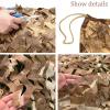 HQQMNY Camouflage Net, 210D Oxford Fabric, Woodland view 3