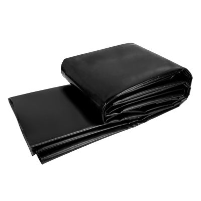 Black HDPE Pond Liner, Tear-Resistant Fish Pond Membrane, 1 x 2.0 m to 9.5 x 10.0 m (4 x 8.0 m)