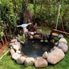 Black HDPE Pond Liner, Tear-Resistant Fish Pond Membrane, 1 x 2.0 m to 9.5 x 10.0 m (4 x 8.0 m) view 2