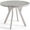 AlpiMeble OVO Extendable Dining Table, 110–210 cm, Sturdy Legs view 1