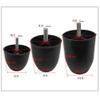 Set of 4 Black M10 Furniture Legs, 10 cm view 2
