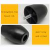 Set of 4 Black M10 Furniture Legs, 10 cm view 3