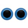 Frida's Wollhaus 1 Pair of Two-Tone Safety Eyes for Stuffed Animals, Dolls, Crochet, Amigurumi and Knitting (215 | Blue, 20 mm) view 1