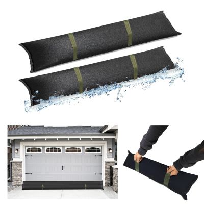 Estresen 6-Pack Water-Activated Flood Sandbags, 180 x 20 cm, with Handles