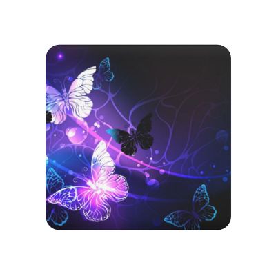 Colorful Glowing Butterfly Refrigerator Magnet