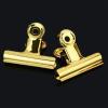 OZFENGH 5-Pack 30/75 mm Round Metal Handle Clips, Gold Bulldog Book Clips, Stainless Steel Ticket Clamps, Photo Holders (75 mm) view 3