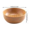 Lpitoy Wooden Ramen Bowl, Handmade Serving Bowl for Salads, Fruit, Vegetables and Muesli view 3