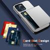 Beajew iPhone 11 Pro Case, Silicone TPU Wallet Case with Card Slot, Gray view 2
