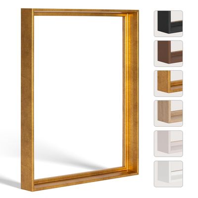 Bildershop-24 FLEXI Floater Frame, Gold Leaf, 67 x 100 cm