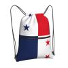 YQxwJL Panama Flag Drawstring Gym Bag, Black view 2