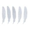5-Piece Silicone Feather Bookmark Mold Set for Crafts view 1