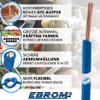 EBROM Flexible Single-Core Wire H07V-K 6 mm, Dark Blue, 15 Meters view 2