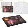 3D Explosion Firework Printed Tablecloth with Elastic Edge, 121.9 x 76.2 cm view 4