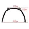 Motorcycle Navigation Windshield Mounting Bracket for BMW F650GS/F800GS 2008–2017, Chrome view 3