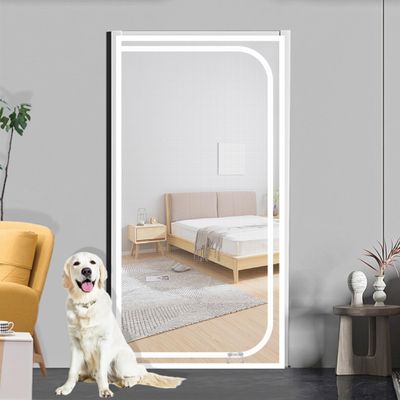 Insect Screen Curtain for Sliding Doors, 70 x 200 cm, Position 3