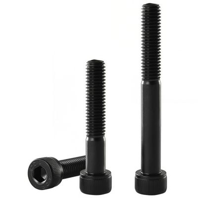 YIIFLY M8 x 80 mm Socket Head Cap Screws, Grade 12.9 Alloy Steel, DIN 912, Black Oxide, Partially Threaded, 10-Pack