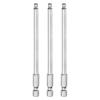 QUARKZMAN 3-Piece 4 mm Ball-End Hex Bit Set, 100 mm, Magnetic view 1