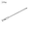 QUARKZMAN 3-Piece 4 mm Ball-End Hex Bit Set, 100 mm, Magnetic view 3