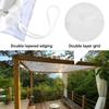 White UV-Resistant 210D Camouflage Net, 1.5 × 2 m view 3
