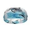 Ocean Dolphin Looking at You Print Unisex Athletic Headband view 2