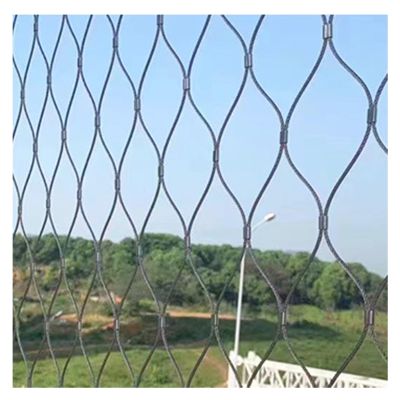 Flexible Stainless Steel Cable Safety Mesh, 1.5 x 12 m