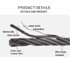 Flexible Stainless Steel Cable Safety Mesh, 1.5 x 12 m view 2