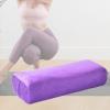 JISADER Yoga Bolster Pillow with Carry Handle for Meditation, Removable Cover, Lightweight Rectangular Yoga Cushion, Purple view 3