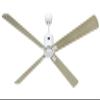 CasaFan ECO NEO III 180 WiFi Ceiling Fan, Energy-Efficient and Quiet, with Premium Wooden Blades view 1