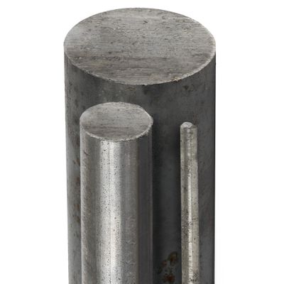 TJ 11SMn30 Free-Machining Steel Round Bar, 25 mm x 250 mm, Bright Drawn H9