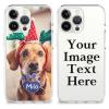 Personalized Dog Memorial Phone Case for Loss of a Dog, Custom Image Design for 15/14/13/12/11 Pro/Max/Mini, XR, X, Xs Max view 1