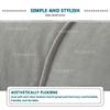 Reading Pillow for Bed, Chair, or Sofa, 120 x 55 cm view 4