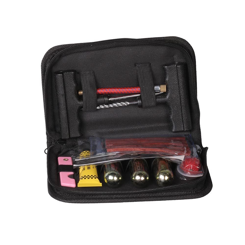 Tire Repair Kit Compatible with BMW R 1250 GS/Adventure RD3, 19-Piece Puncture Kit