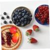 Alipis 2-Piece Woven Plastic Fruit and Vegetable Basket Set view 2