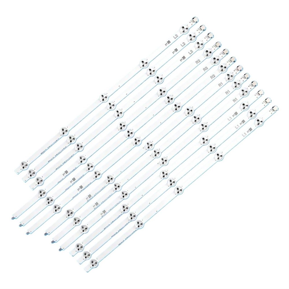 LED Backlight Strips for Panasonic TX-L50B6B, 50L3400U, 50L1350U, 50L2300, TX-L50BL6E, TX-L50BL6B, TX-L50B6E, 50L4353D, 50L1350UC