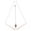 Gatuida 5-Piece Dowsing Rod Kit with Pendulum Pendant for Ghost Hunting, Water Divining, and Treasure Hunting view 4