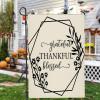 Grateful Thankful Blessed Outdoor Garden Flag, 28 x 40 in, Double-Sided view 2