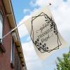 Grateful Thankful Blessed Outdoor Garden Flag, 28 x 40 in, Double-Sided view 4
