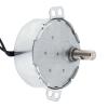 1PC 4W Electric Geared Motor, 220–240V AC Synchronous Motor, Low Noise, CW/CCW, for Industrial Electric Fans (2.53 RPM) view 4