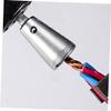 KONTONTY Compact Wire Twisting Tool for Drills, 4-Piece Carbon Steel Set for Fast Multi-Wire Connections view 2