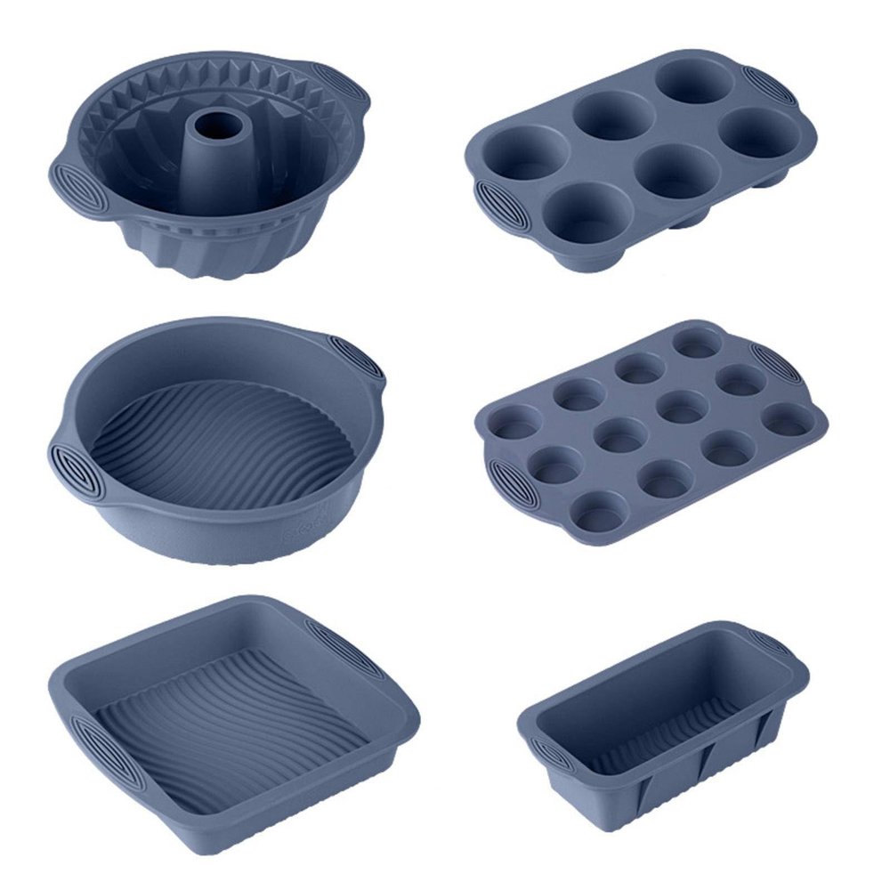 BHIAG Silicone Toast Baking Pan Set, High-Temperature Resistant, 28 x 12 x 3 cm/356(I)