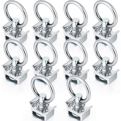 Remingtape 10-Pack Single-Stud L-Track Fittings, 4,000-lb Capacity