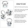 Remingtape 10-Pack Single-Stud L-Track Fittings, 4,000-lb Capacity view 3