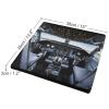 YJWANDO Square Airplane Cockpit Print Memory Foam Chair Cushion view 2